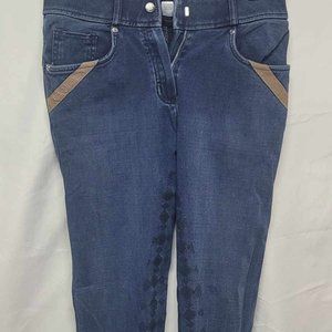 LeMieux us26"Ladies blue jean breeches full seat